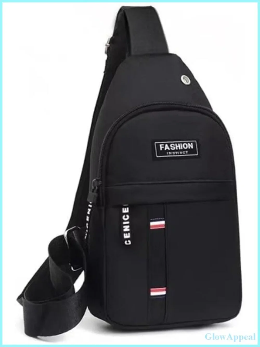 Adjustable Shoulder Backpack Messenger Bag Portable Chest Bag Outdoor Hiking